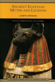 Cover of: Ancient Egyptian Myths And Legends by 