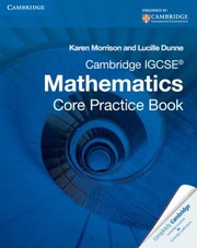 Cover of: Cambridge Igcse Mathematics
