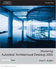 Cover of: Mastering Autodesk Architectural desktop, 2005