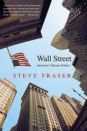 Cover of: Wall Street Americas Dream Palace by 