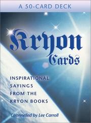 Cover of: Kryon Cards (Large Card Decks)