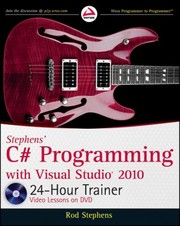 Cover of: Stephens C Programming With Visual Studio 2010 24hour Trainer