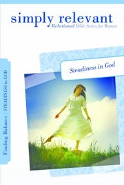 Cover of: Finding Balance Steadiness In God