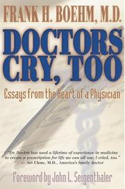 Cover of: Doctors Cry Too!