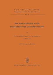 Cover of: Der Rheumatismus in Der Frauenheilkunde Und Geburtshilfe
            
                Der Rheumatismus