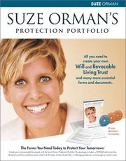 Cover of: Suze Orman's Protection Portfolio by Suze Orman