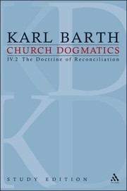 Cover of: Church Dogmatics Study Edition 24