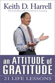 Cover of: Attitude of Gratitude