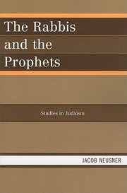 Cover of: The Rabbis And The Prophets by 