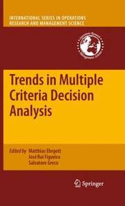 Cover of: Trends In Multiple Criteria Decision Analysis by 