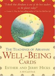 Cover of: The Teachings of Abraham Well-Being Cards