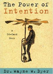 Cover of: The Power of Intention Cards