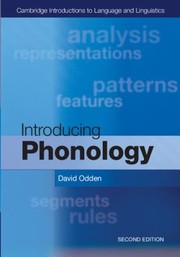 Cover of: Introducing Phonology by 