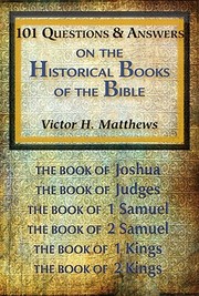 Cover of: 101 Questions And Answers On The Historical Books Of The Bible
