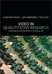 Cover of: Audio Visual Methods In Social Research by Jon Hindmarsh