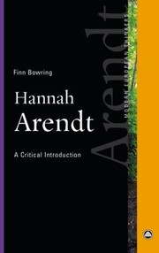 Cover of: Hannah Arendt A Critical Introduction
