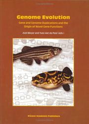 Cover of: Genome Evolution by 
