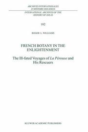 Cover of: French Botany in the Enlightenment by R.L. Williams