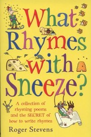 Cover of: What Rhymes With Sneeze by 