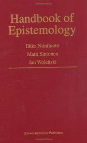 Cover of: Handbook of Epistemology