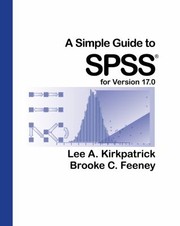 Cover of: A Simple Guide To Spss For Version 170