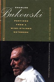 Cover of: Portions From A Winestained Notebook Uncollected Stories And Essays 19441990 by 