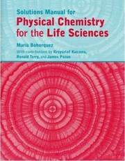 Cover of: Solutions Manual For Atkins And De Paulas Physical Chemistry For The Life Sciences