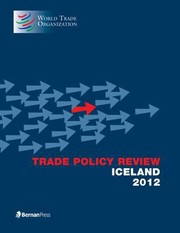 Cover of: Trade Policy Review Iceland 2012 by World Trade Organization