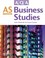 Cover of: Aqa As Business Studies