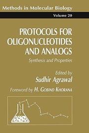 Cover of: Protocols For Oligonucleotides And Analogs Synthesis And Properties