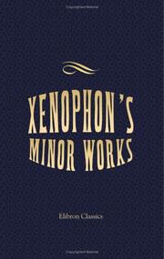 Cover of: Minor Works by Xenophon