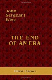 Cover of: The End of an Era