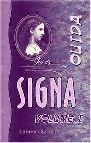 Cover of: Signa by Ouida