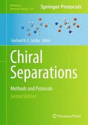 Cover of: Chiral Separations Methods And Protocols