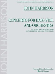 Cover of: Concerto For Bass Viol And Orchestra