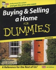 Cover of: Buying Selling A Home For Dummies by Melanie Bien