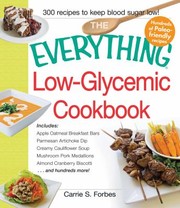 Cover of: The Everything Low Glycemic Cookbook