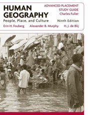 Cover of: Human Geography People Place And Culture Advanced Placement Study Guide