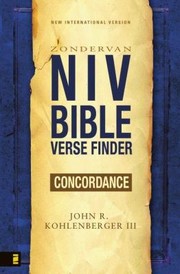 Cover of: Zondervan Niv Bible Verse Finder Concordance by 