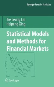 Cover of: Statistical Models And Methods For Financial Markets