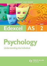 Cover of: Edexcel Psychology