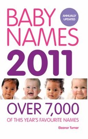 Cover of: Baby Names 2011