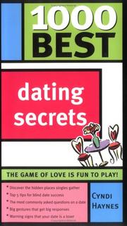 Cover of: 1000 Best Dating Secrets (1000 Best) by Cyndi Haynes