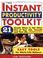 Cover of: The instant productivity toolkit