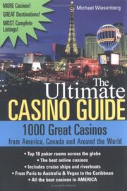 Cover of: The Ultimate Casino Guide by Michael Wiesenberg