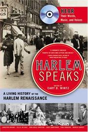 Cover of: Harlem Speaks by Cary Wintz