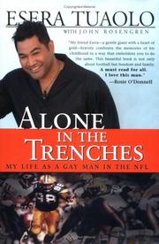 Cover of: Alone in the trenches by Esera Tuaolo