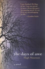 Cover of: The days of awe by Hugh Nissenson