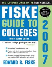 Cover of: Fiske Guide to College 2007 (Fiske Guide to Colleges)