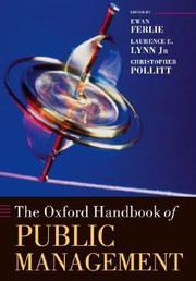 Cover of: The Oxford Handbook Of Public Management by 